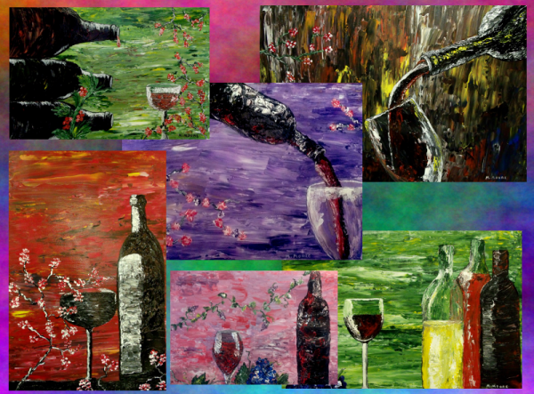 Sensual Wine Series Collage low rez
